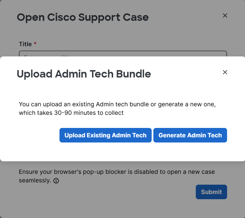 Upload Admin Tech