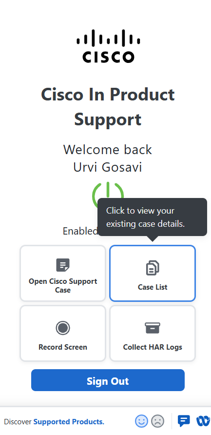 Support Case Manager