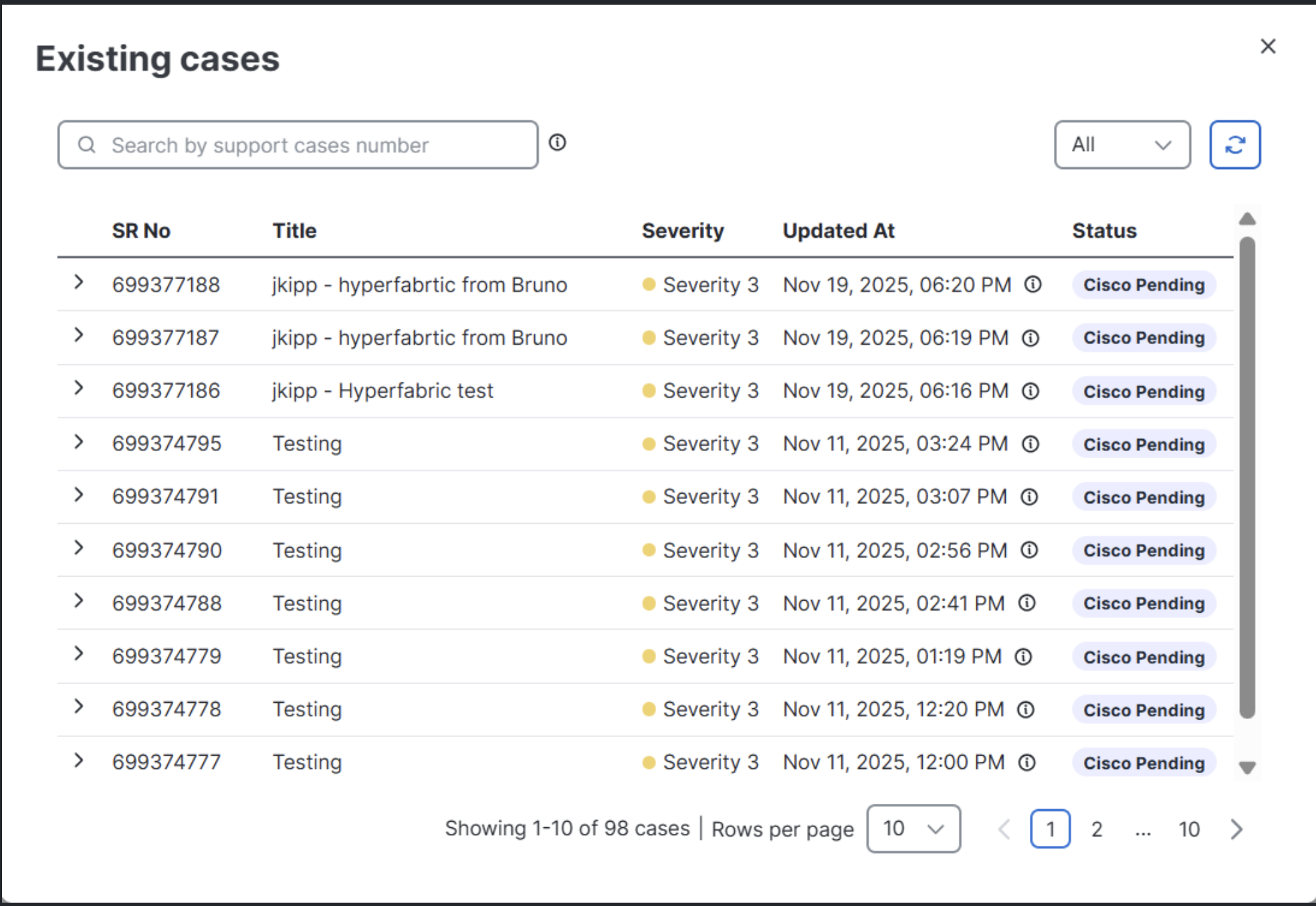 Support Case Manager