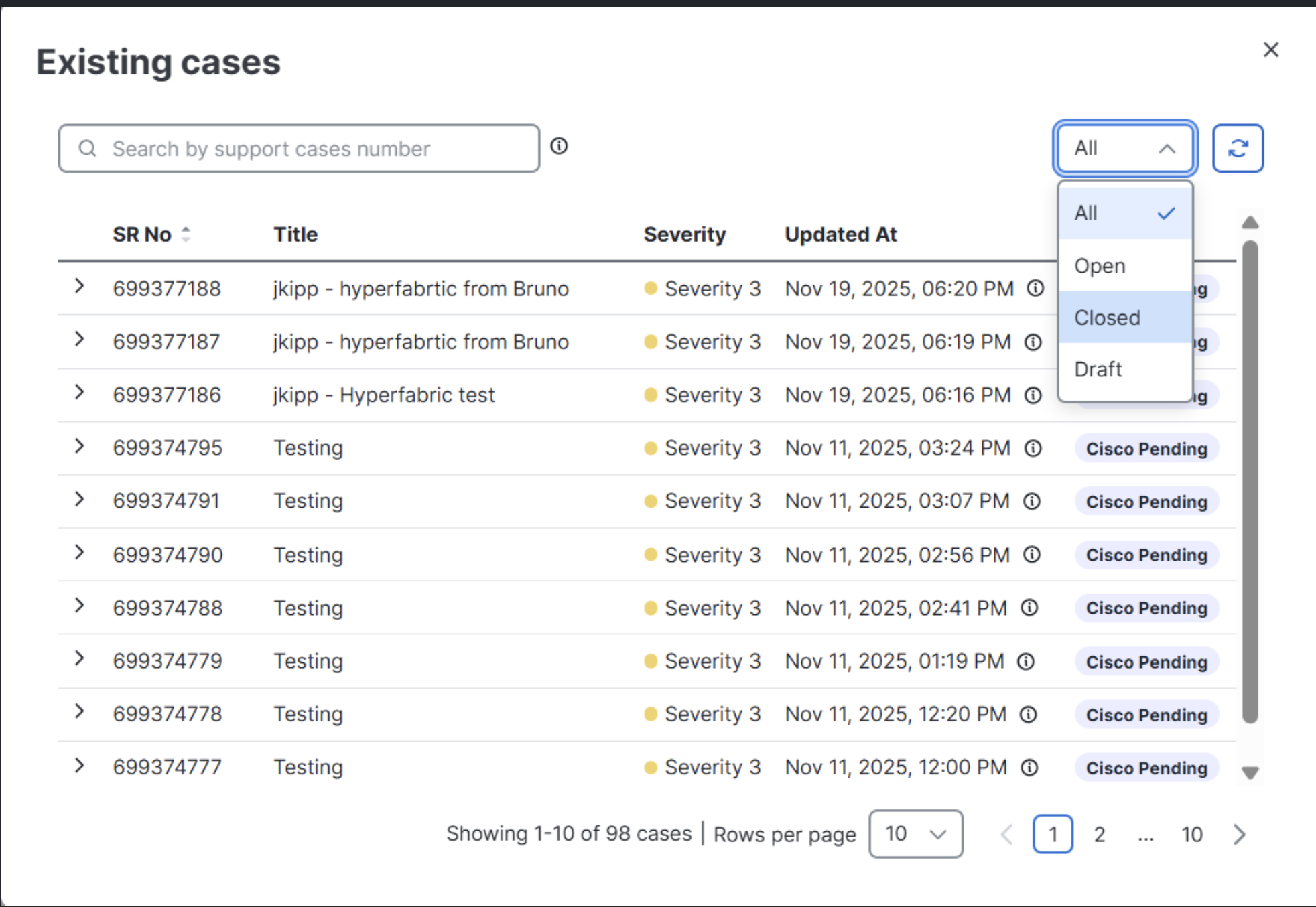Support Case Manager