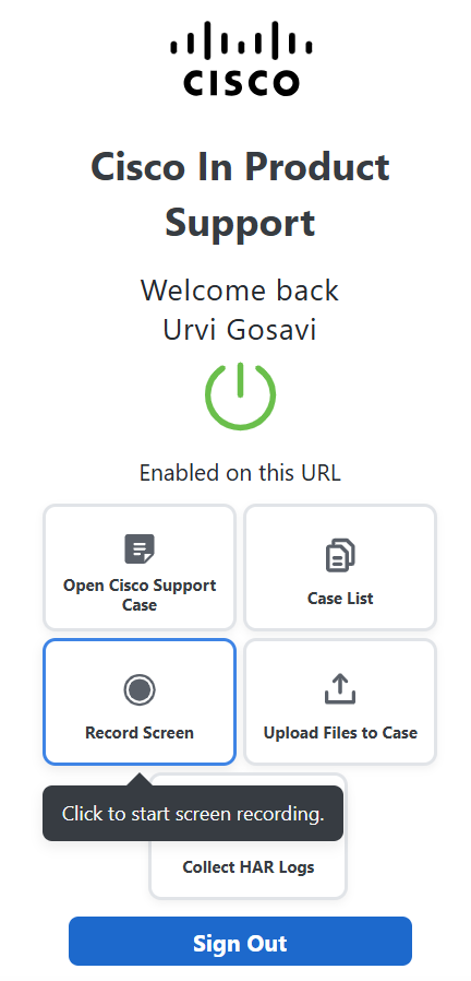 Start Screen Recording