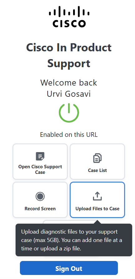 Upload Files to Case