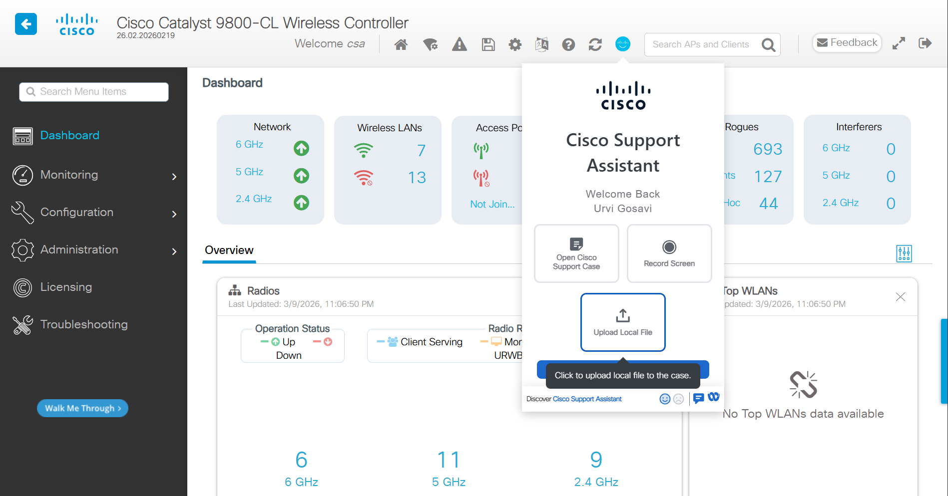 Upload Files to Case